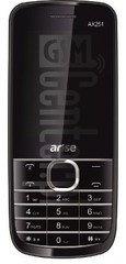 IMEI चेक ARISE AX251 imei.info पर