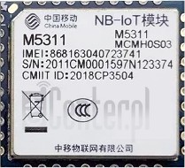 imei.infoのIMEIチェックCHINA MOBILE M5311