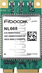 Kontrola IMEI FIBOCOM NL668 na imei.info