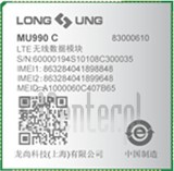 Vérification de l'IMEI LONGSUNG MU990 C sur imei.info