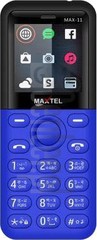 Skontrolujte IMEI MAXTEL MAX-11 na imei.info