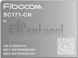Vérification de l'IMEI FIBOCOM SC171-CN sur imei.info