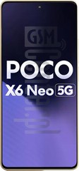 Controllo IMEI POCO X6 Neo su imei.info