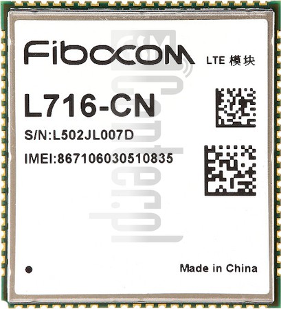 تحقق من رقم IMEI FIBOCOM L716-CN على imei.info