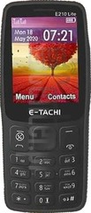 ตรวจสอบ IMEI E-TACHI E210 Lite บน imei.info