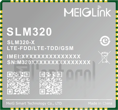 IMEI चेक MEIGLINK SLM320-E imei.info पर