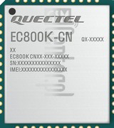 Verificação do IMEI QUECTEL EC800K-CN em imei.info