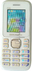 ตรวจสอบ IMEI SKK Mobile F20 บน imei.info