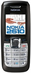 IMEI-Prüfung NOKIA 2610 auf imei.info