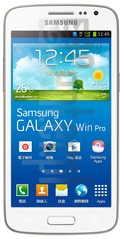 تحقق من رقم IMEI SAMSUNG G3818 Galaxy Win Pro على imei.info
