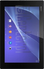 Sprawdź IMEI SONY Xperia Tablet Z2 3G/LTE na imei.info
