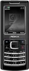 Skontrolujte IMEI NOKIA 6500 classic na imei.info