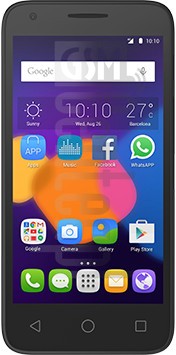 Skontrolujte IMEI ALCATEL Pixi 3 4.5 na imei.info