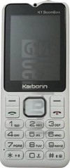 Verificación del IMEI  KARBONN K1 BoomBox en imei.info