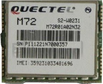 IMEI Check QUECTEL M72 on imei.info