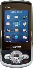 IMEI Check ANYCOOL W730 on imei.info
