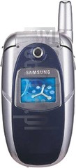 Verificación del IMEI  SAMSUNG E310 en imei.info