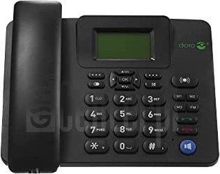 Doro Teléfono Fijo 4100H 4G Plateado