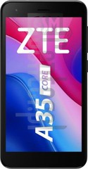 Verificação do IMEI ZTE Blade A35 Core em imei.info