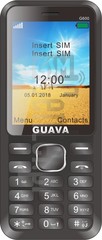 Vérification de l'IMEI GUAVA G600 sur imei.info
