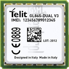 在imei.info上的IMEI Check TELIT GL865-DUAL V3.1