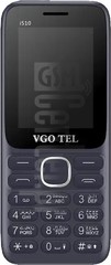 Vérification de l'IMEI VGO TEL I510 sur imei.info