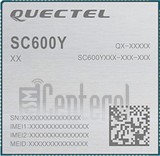 Verificação do IMEI QUECTEL SC600Y-JP em imei.info