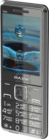 Sprawdź IMEI MAXVI X650 na imei.info