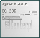 Verificación del IMEI  QUECTEL EG120K-JP en imei.info