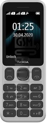 Skontrolujte IMEI NOKIA 125 na imei.info