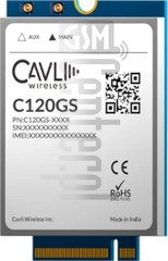 Skontrolujte IMEI CAVLI C120GS na imei.info