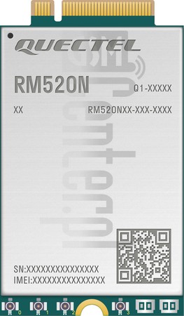 Vérification de l'IMEI QUECTEL RM520N-GL sur imei.info