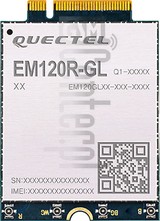 Sprawdź IMEI QUECTEL EM120R-GL na imei.info