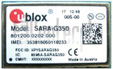 在imei.info上的IMEI Check U-BLOX SARA-G350