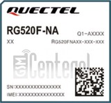 تحقق من رقم IMEI QUECTEL RG520F-NA على imei.info