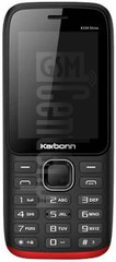 Verificação do IMEI KARBONN K334 Shine em imei.info