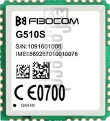 IMEI चेक FIBOCOM G510S imei.info पर