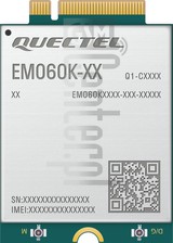 تحقق من رقم IMEI QUECTEL EM060K-NA على imei.info