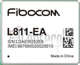Kontrola IMEI FIBOCOM L811-EA na imei.info