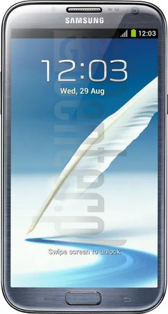 تحقق من رقم IMEI SAMSUNG Galaxy Note II LTE على imei.info