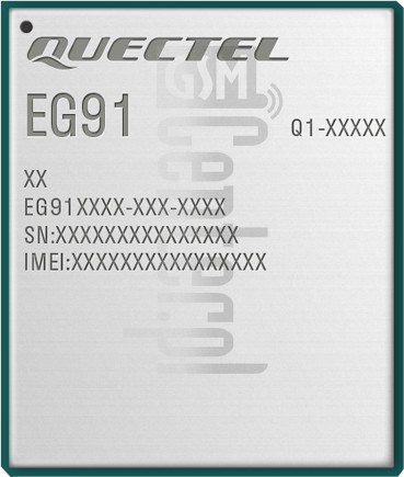 Controllo IMEI QUECTEL EG91-NS su imei.info