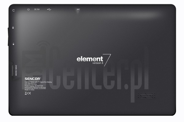 在imei.info上的IMEI Check SENCOR ELEMENT 7 V3