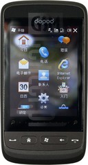 Pemeriksaan IMEI DOPOD T3333 (HTC Touch2) di imei.info
