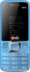Перевірка IMEI MAFE M16 на imei.info
