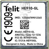 Controllo IMEI TELIT HE910-GL su imei.info