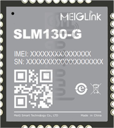 Vérification de l'IMEI MEIGLINK SLM130-G sur imei.info