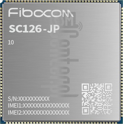 Vérification de l'IMEI FIBOCOM SC126-JP sur imei.info