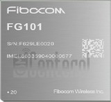 Vérification de l'IMEI FIBOCOM FM101-EAU sur imei.info