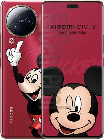 在imei.info上的IMEI Check XIAOMI Civi 3 Disney Edition