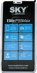 Kontrola IMEI SKY Elite P55 Max na imei.info